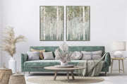 WHISPERING GREEN BIRCH FOREST I